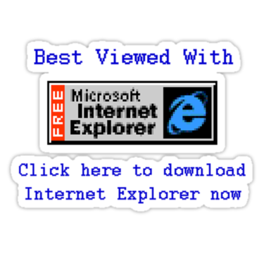Best Viewed in Internet Explorer